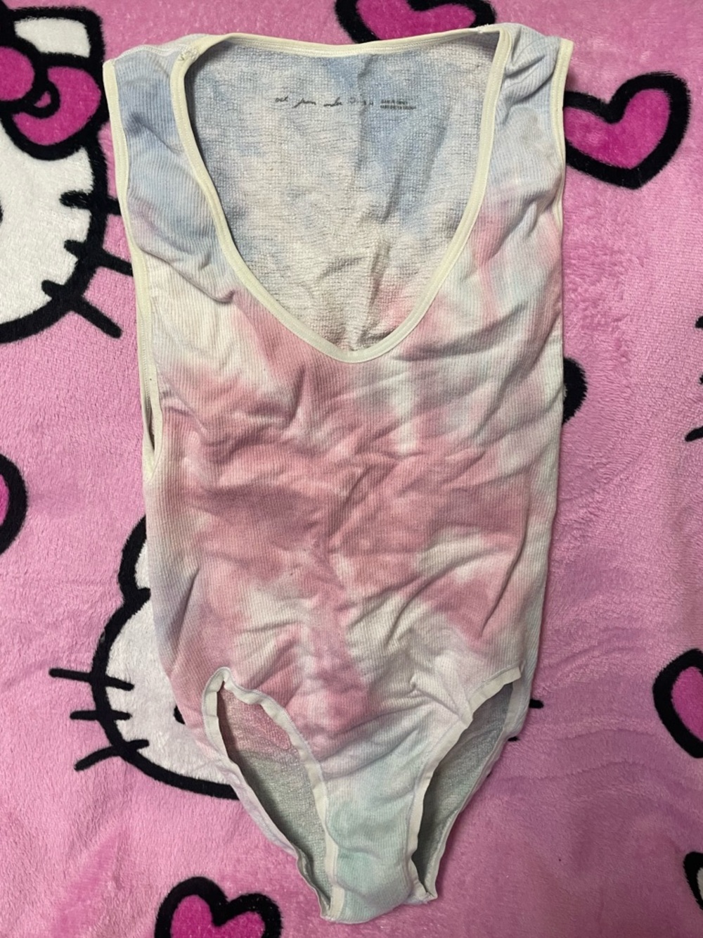 tie dye bodysuit